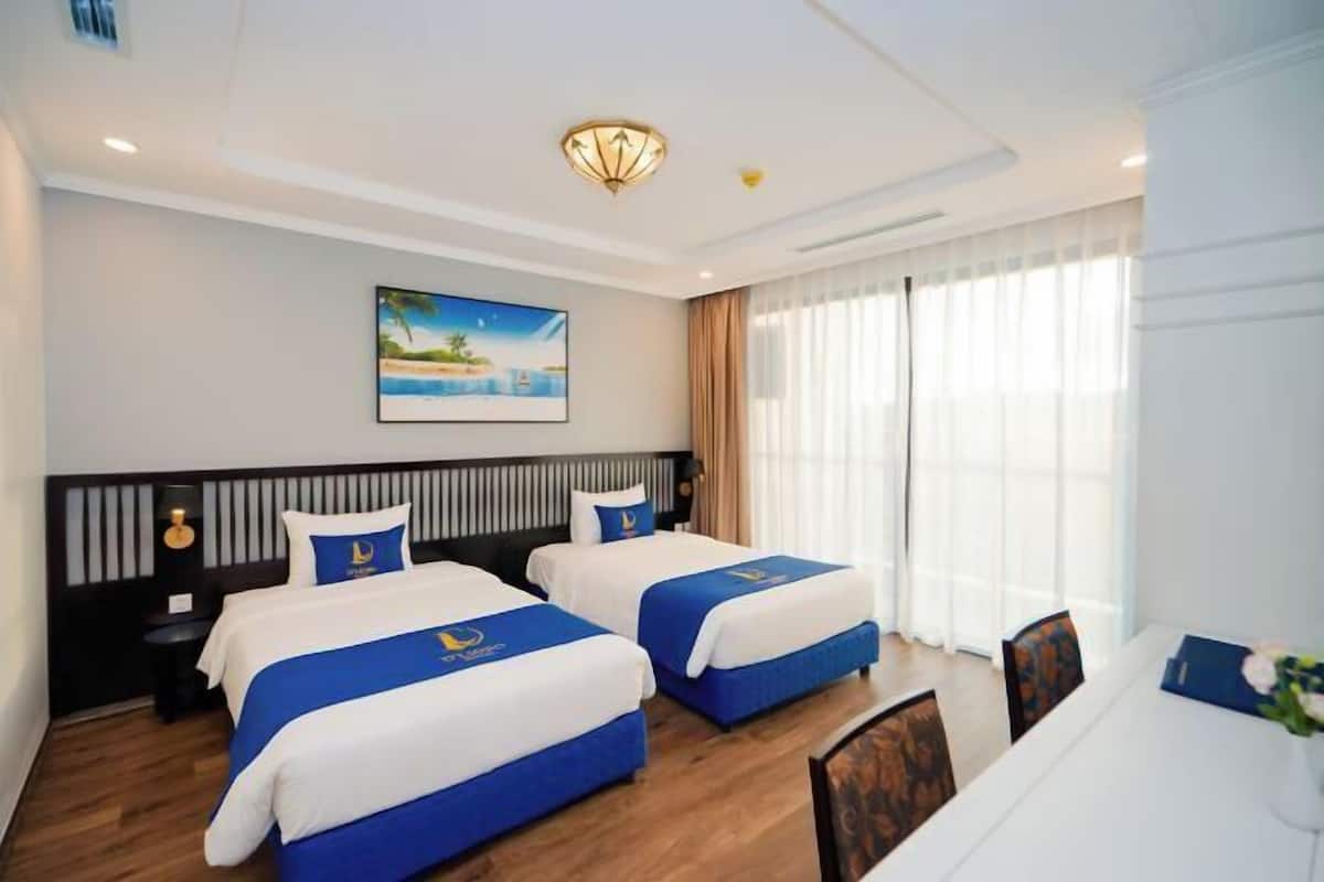 Premium bedding, memory foam beds, minibar, in-room safe