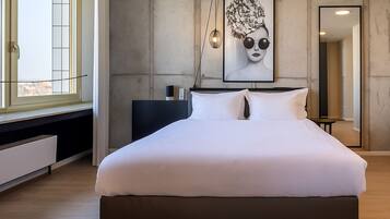 Large Studio with Kitchen | 1 Schlafzimmer, hochwertige Bettwaren, Zimmersafe