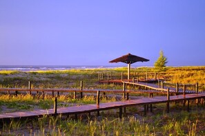 Uitzicht vanuit accommodatie