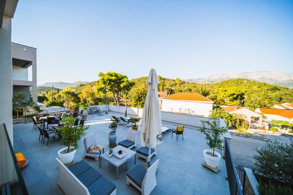 Comfort Apartment, 2 Bedrooms (A2) | Terrace/patio