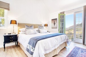 Egyptian cotton sheets, premium bedding, down duvets, pillow-top beds