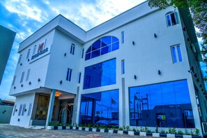 Façade de l’hébergement