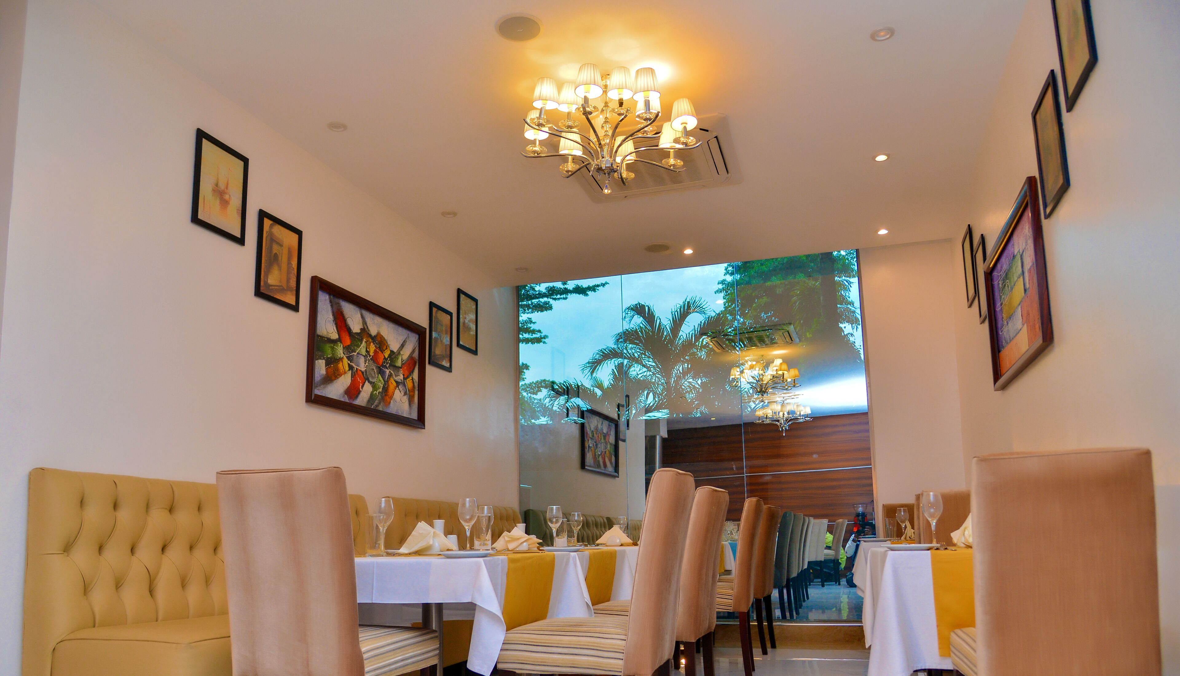 breakfast, lunch, dinner served; local and international cuisine