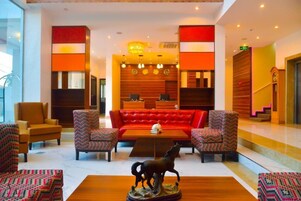 Sitzecke in der Lobby