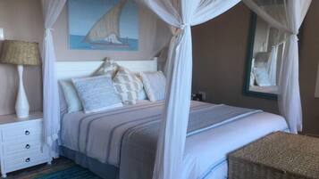 Rumah, 4 kamar tidur, pemandangan samudra | 4 kamar tidur, seprai premium, dan seprai linen