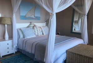 Casa, 4 habitaciones, vistas al mar | 4 dormitorios, ropa de cama de alta calidad, ropa de cama