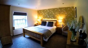 Phòng Superior | Bộ trải giường bằng vải cotton Ai Cập, bộ đồ giường cao cấp