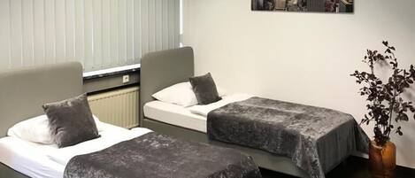 Soundproofing, iron/ironing board, free WiFi, bed sheets