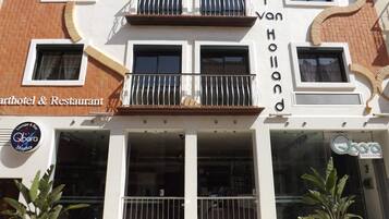 Fachada del alojamiento