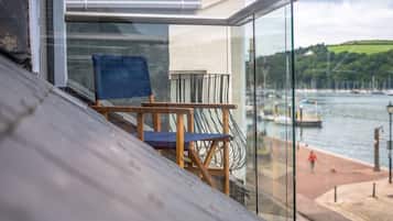 Exclusive-Suite, mit Bad, Hafenblick (Crows nest) | Blick vom Balkon