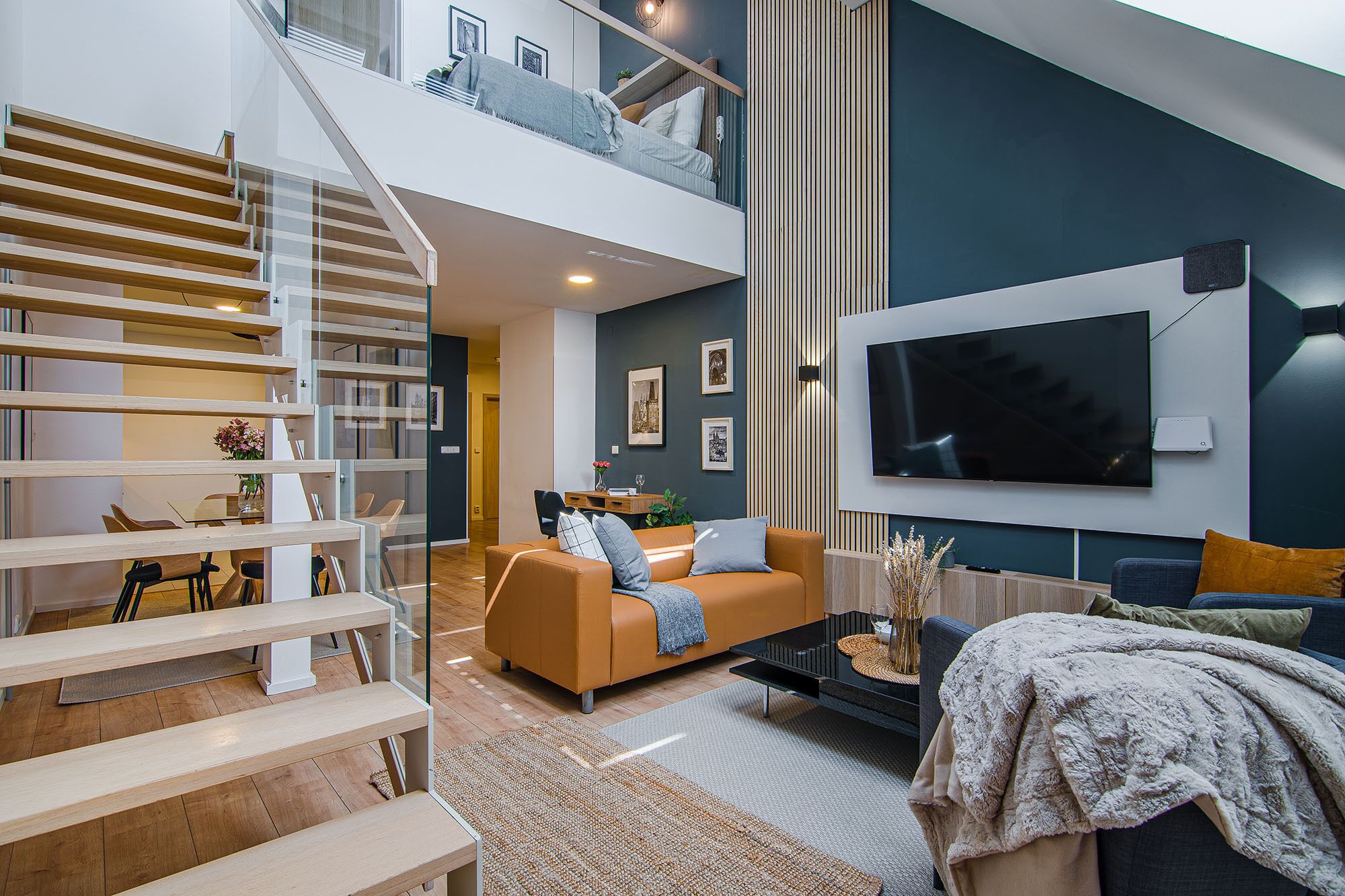 Comfort Apartment, 2 Bedrooms | Living area | 42-inch Smart TV with cable channels, TV, toys