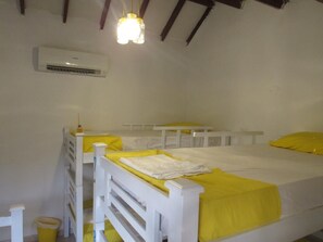 Standard Shared Dormitory, Mixed Dorm (4 bunk beds, 8 people) | Blackout curtains, free WiFi, bed sheets - hostal boutique Nowah (Santa Marta)