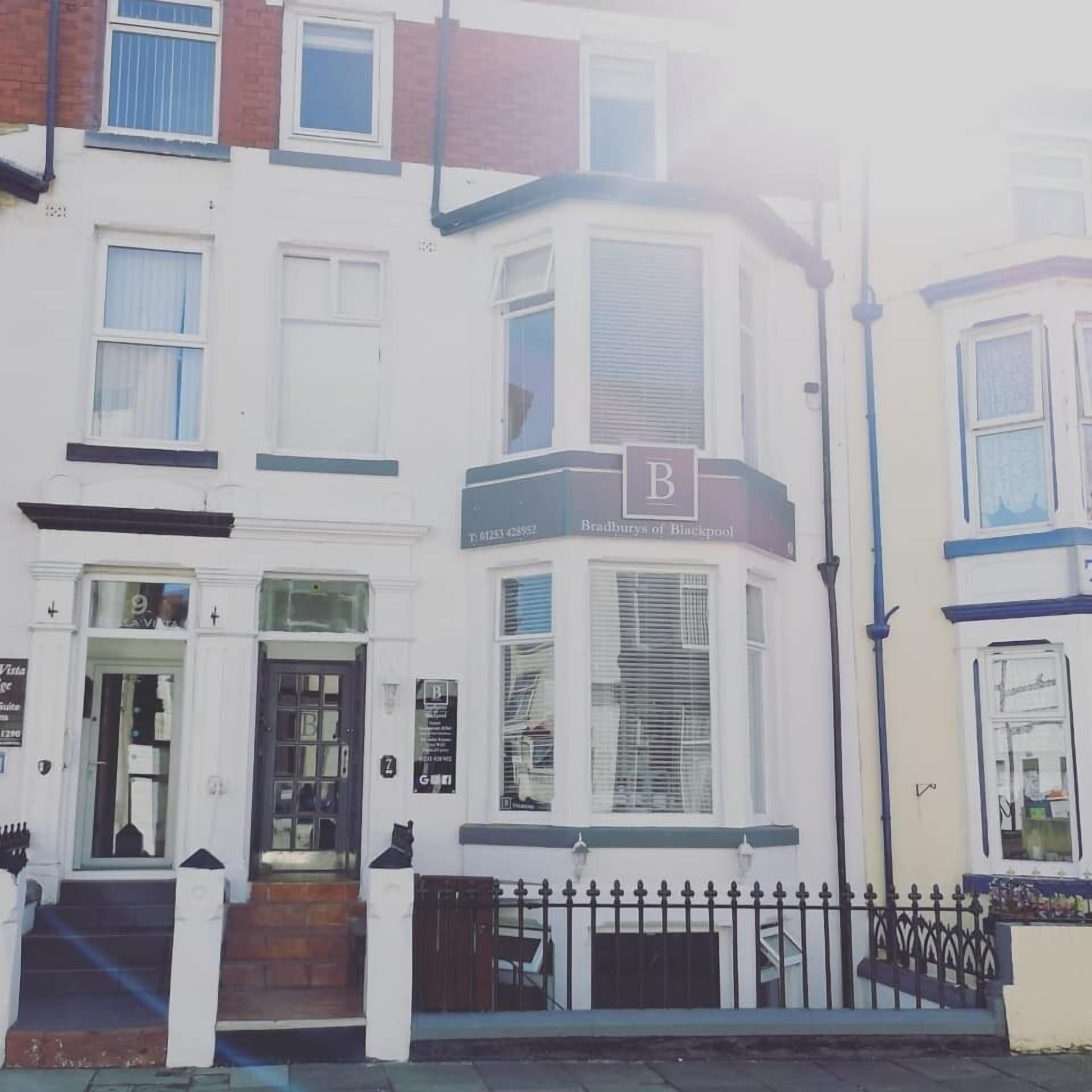 Fassade der Unterkunft