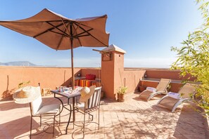 Rooftop terrace - Riad Ushuaia la Villa - Centre Marrakech (Marrakech)