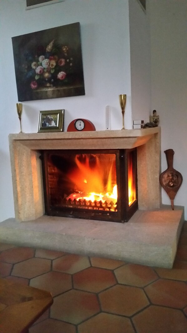 Fireplace - Chambres d'hôtes Elisa & Etienne (Manosque)