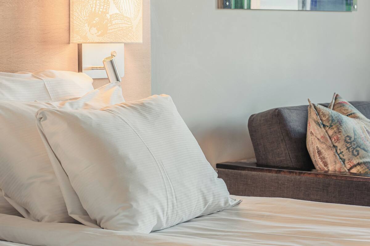 standard room, 1 king bed with sofa bed, non smoking | in-room safe, blackout curtains, soundproofing, iron/ironing board