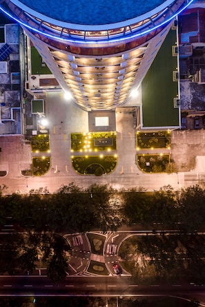 Front of property – evening/night
