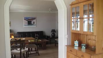Apartment, 2 Bedrooms (Loft) | Living area | Flat-screen TV