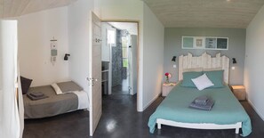 Premium bedding, individually decorated, individually furnished