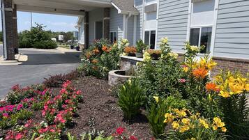 Fachada da propriedade