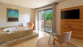 Luxury-Doppelzimmer | Hochwertige Bettwaren, Tempur-Pedic-Betten, Minibar, Zimmersafe