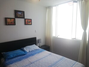 Iron/ironing board, free WiFi, bed sheets