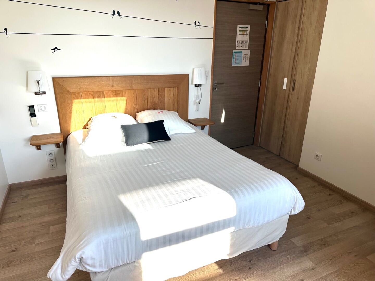 Kamar Double Klasik, pemandangan kebun | Setrika/meja setrika dan Wi-Fi gratis