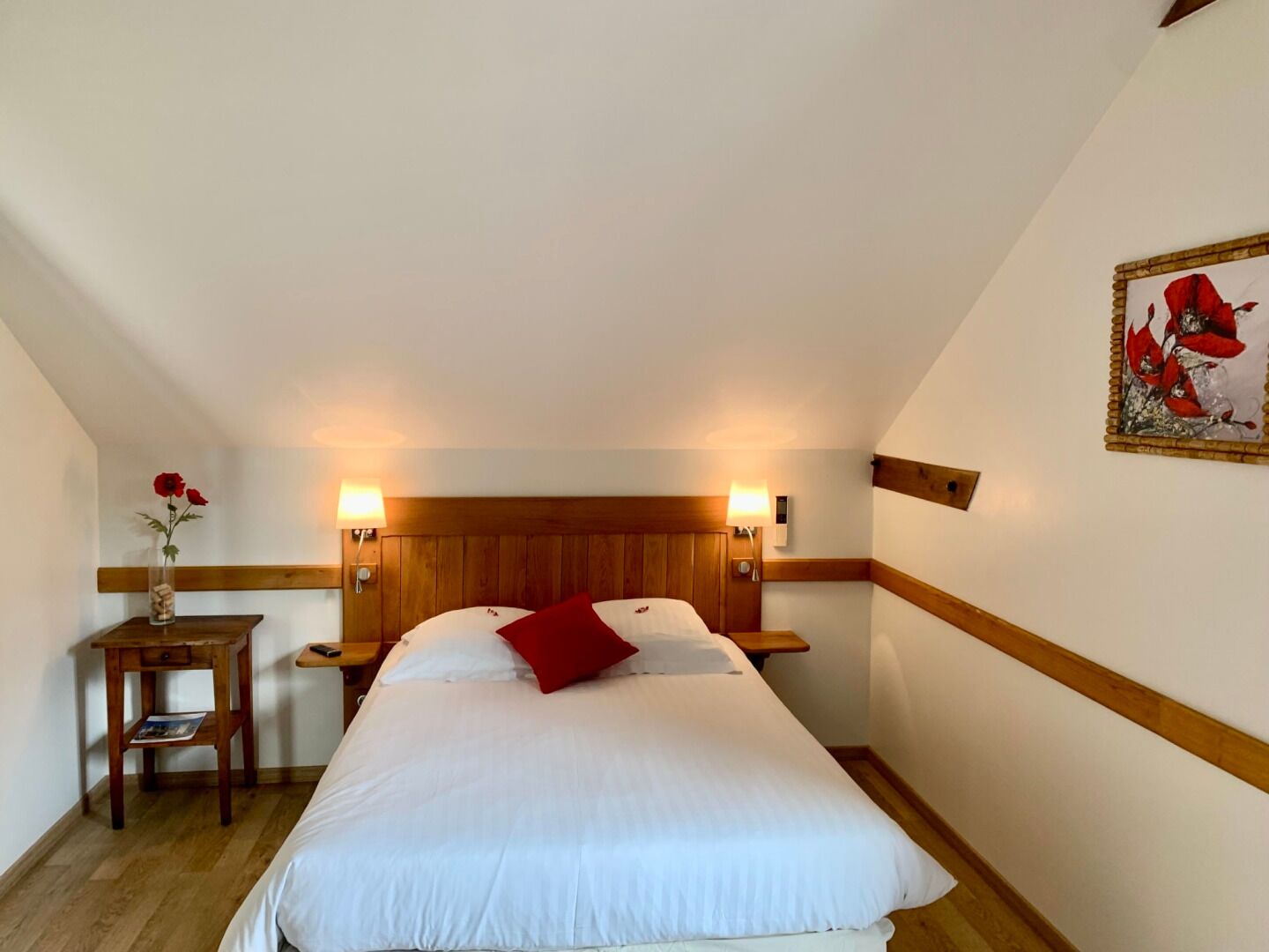 Kamar Comfort, balkon, pemandangan kebun | Setrika/meja setrika dan Wi-Fi gratis