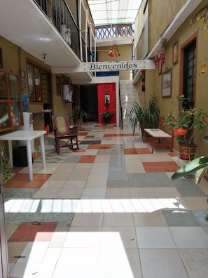 Sala de estar en el lobby