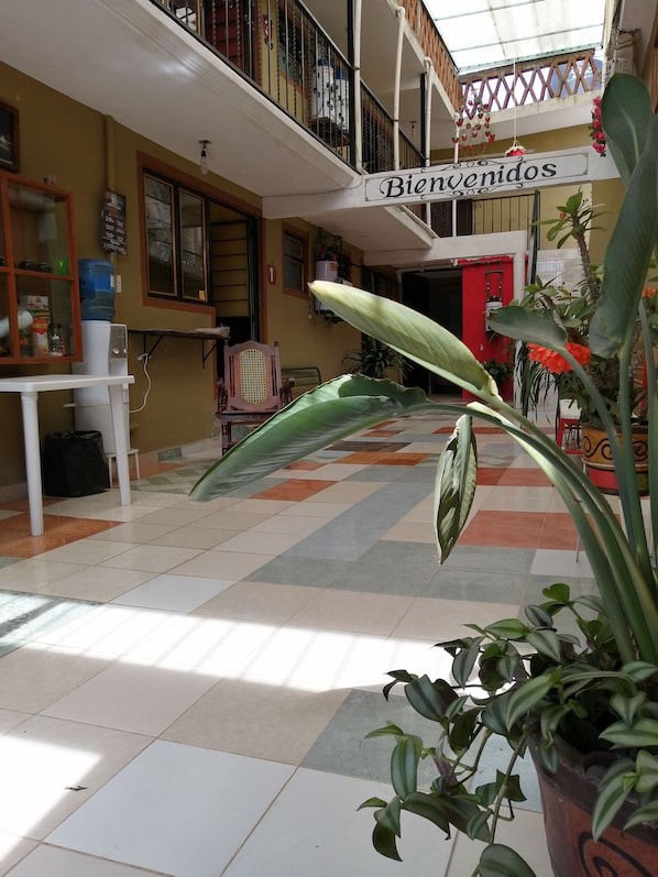 Sala de estar en el lobby