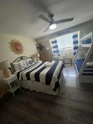 2 bedrooms, iron/ironing board, travel cot, free WiFi