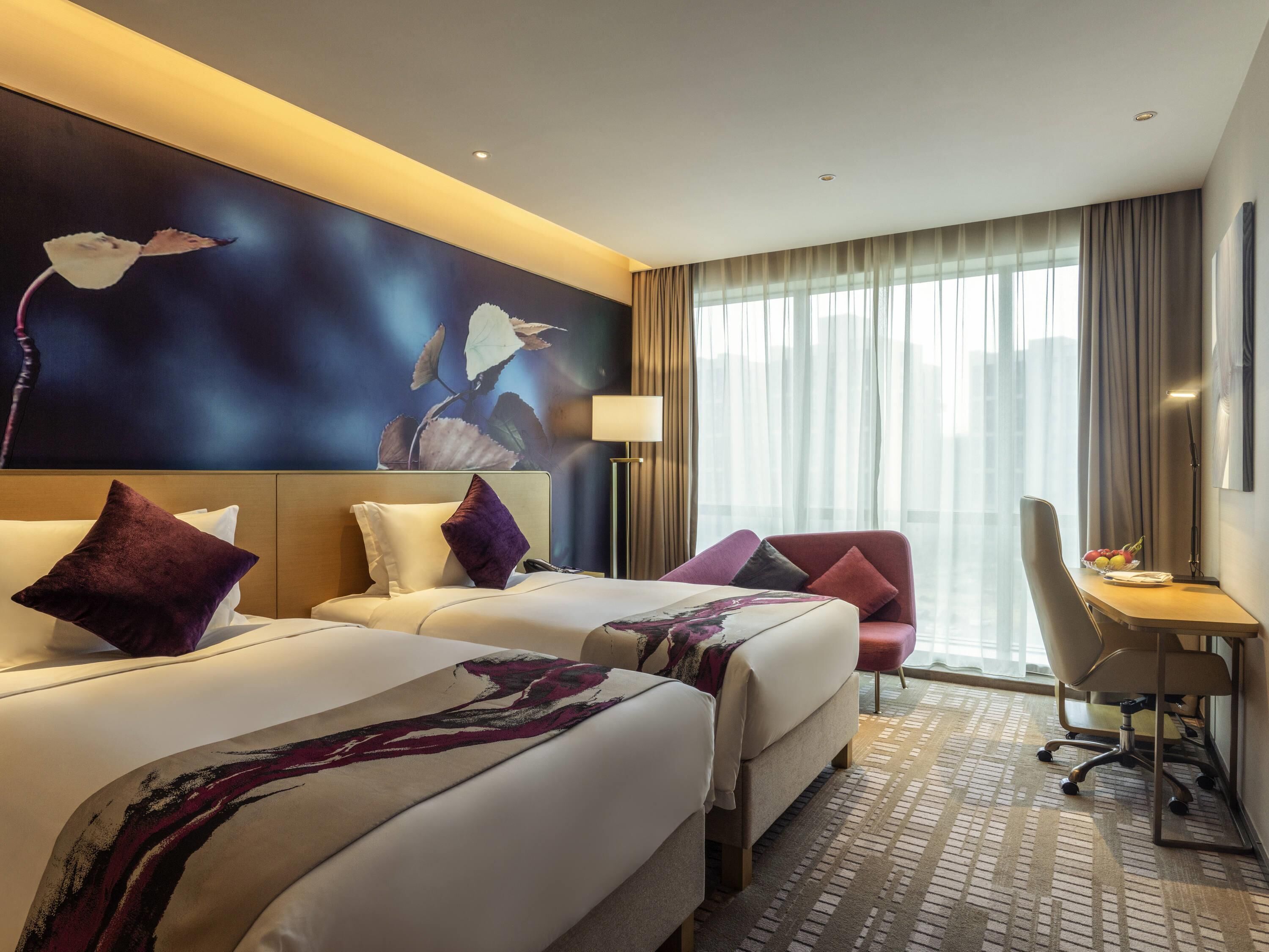 Premium bedding, down duvets, pillow-top beds, minibar