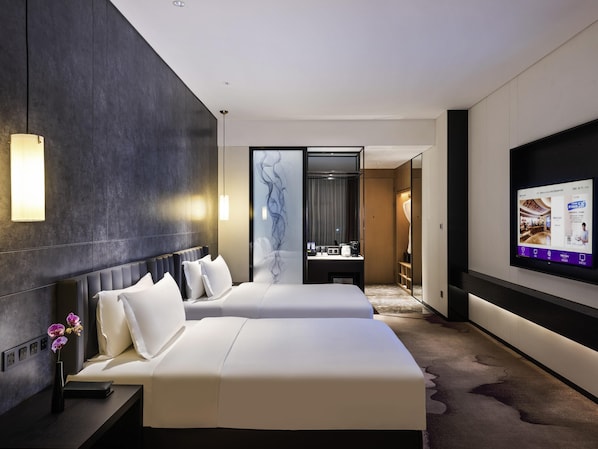 Minibar, in-room safe, desk, soundproofing - Shenzhen Longgang Kunyi Mercure Hotel (Shenzhen)