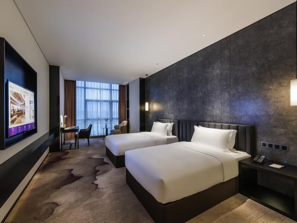 Privilege, Premier Room, 2 Double Beds | Minibar, in-room safe, desk, soundproofing