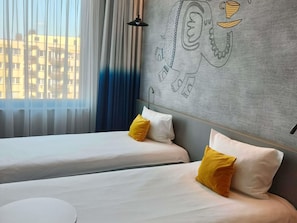 Habitación estándar, 2 camas individuales | Wifi gratis y ropa de cama