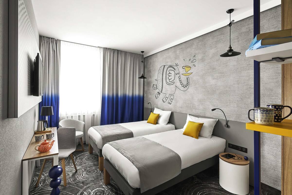 Standaard kamer, 2 eenpersoonsbedden | Gratis wifi, beddengoed