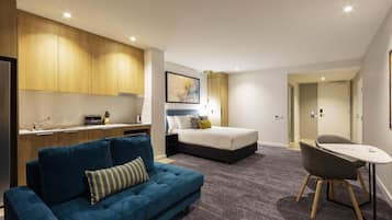 Peralatan tempat tidur hipoalergenik, tilam berlapik, bar mini