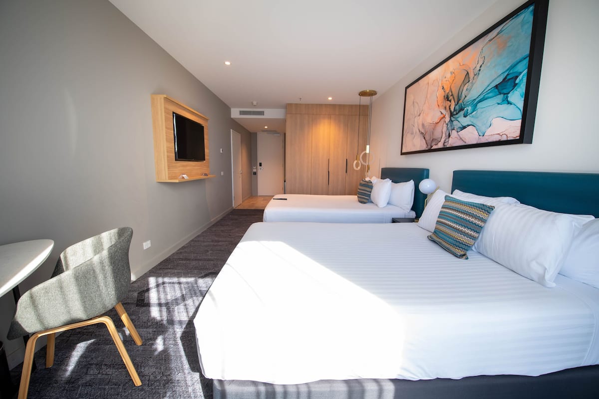 superior room, 2 queen beds | hypo-allergenic bedding, pillow-top beds, minibar, in-room safe