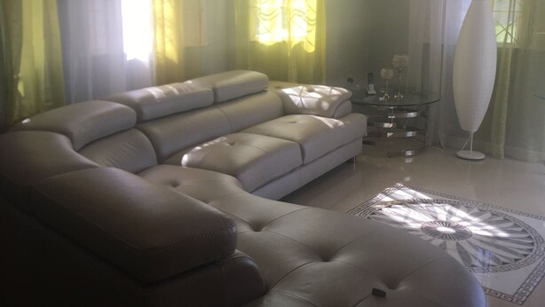 Basic House | Living area - Oneil and Angela (St. Ann's Bay)