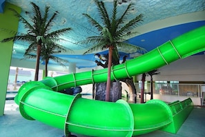 Indoor pool, outdoor pool