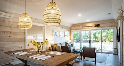 NEW Year Round Luxury Modern Camp direkt am Sebago See!