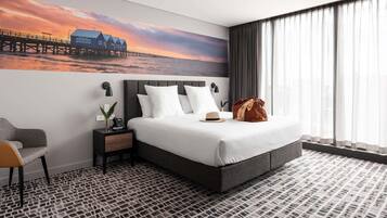 Seprai premium, brankas, dan didekorasi berbeda-beda