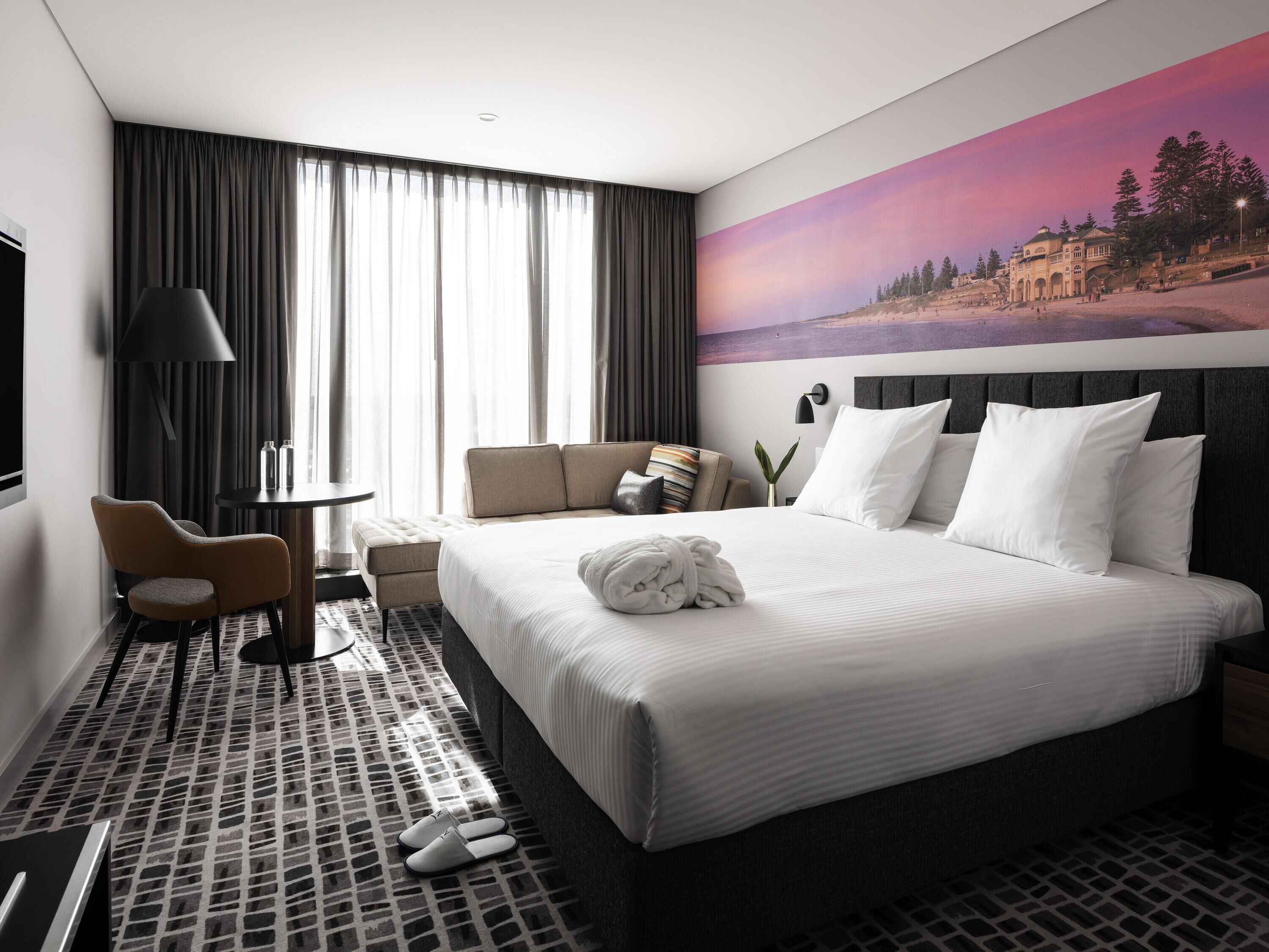 Ropa de cama de alta calidad, caja fuerte, decoración individual