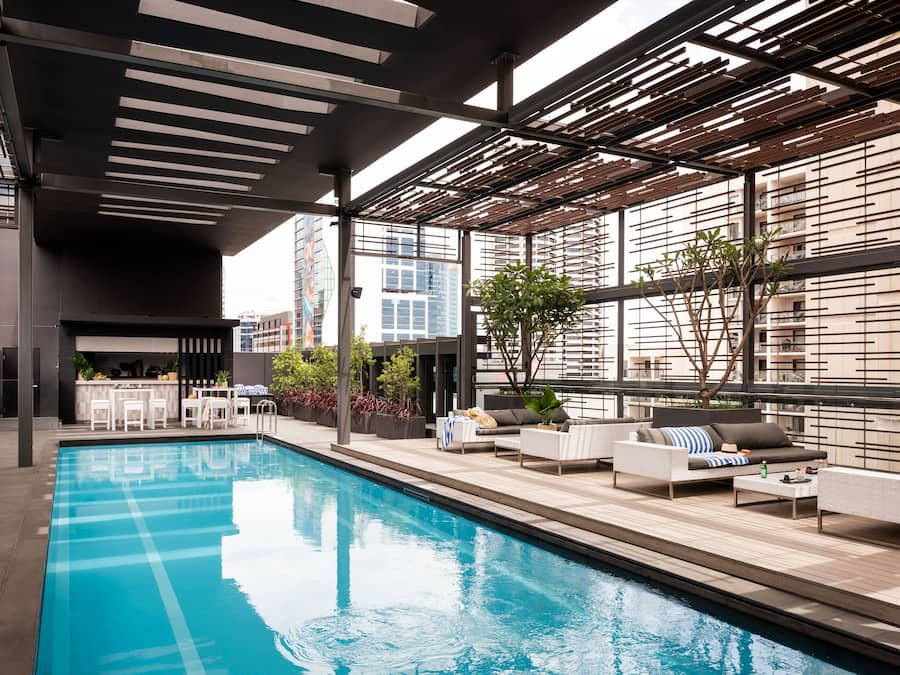 Outdoor pool