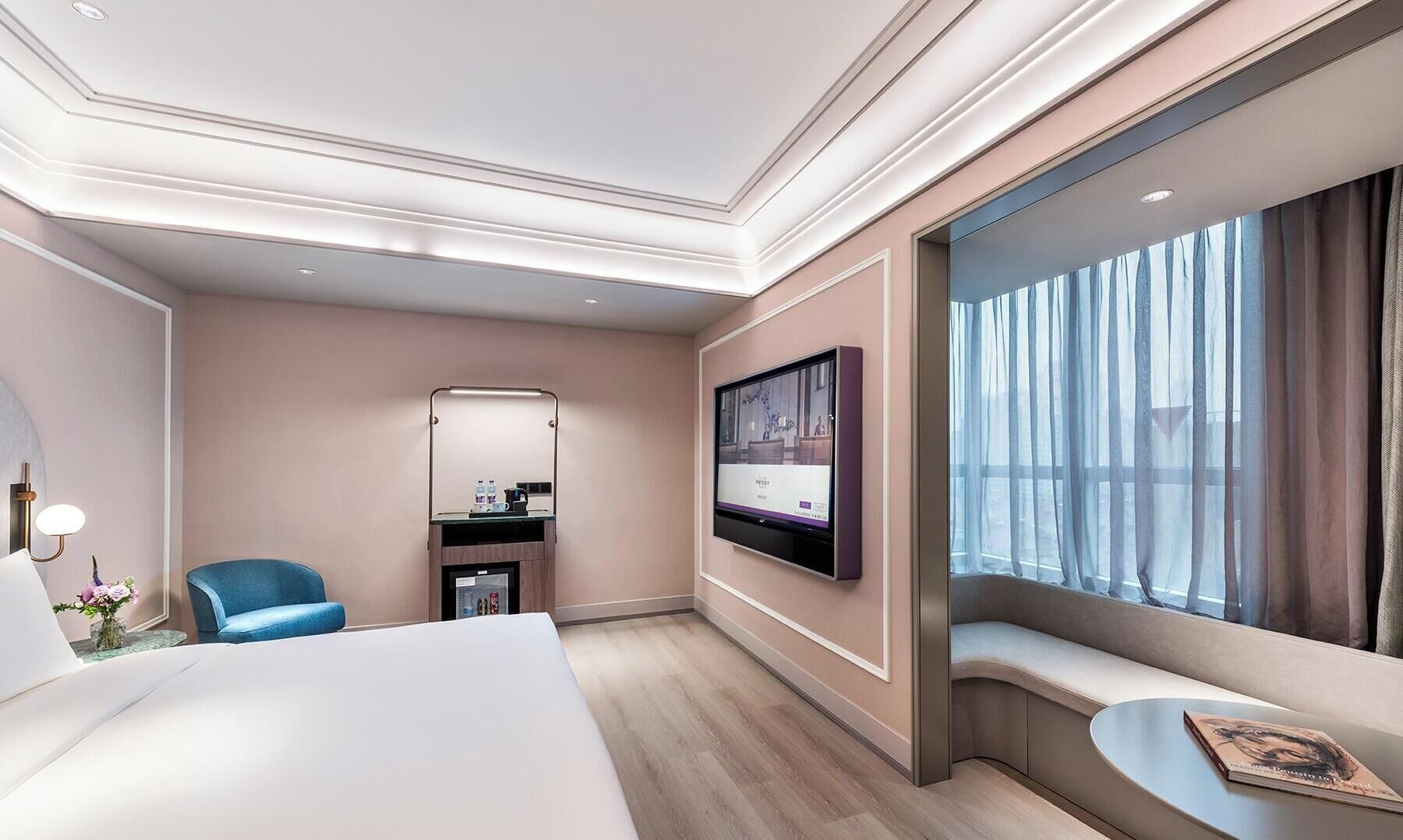 Minibar, in-room safe, desk, blackout drapes