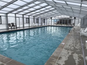 Indoor pool, outdoor pool - Beach Daze - 3 Baths, 4 Bedrooms, 5 Stars AND A NEW POOL! (South Haven)