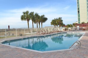 Indoor pool, outdoor pool