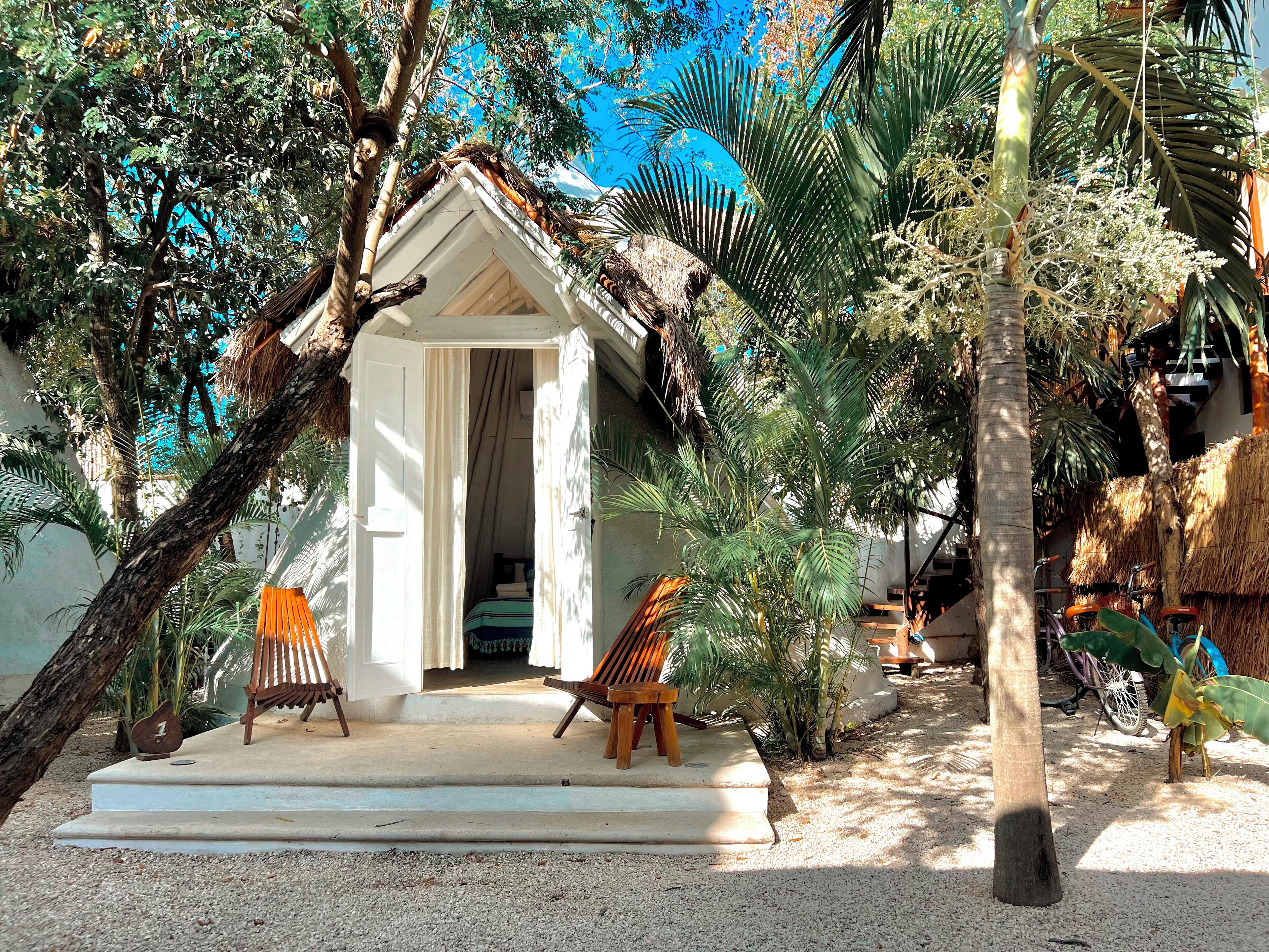 Cabaña Confort | Caja de seguridad en la habitación, wifi gratis y ropa de cama 