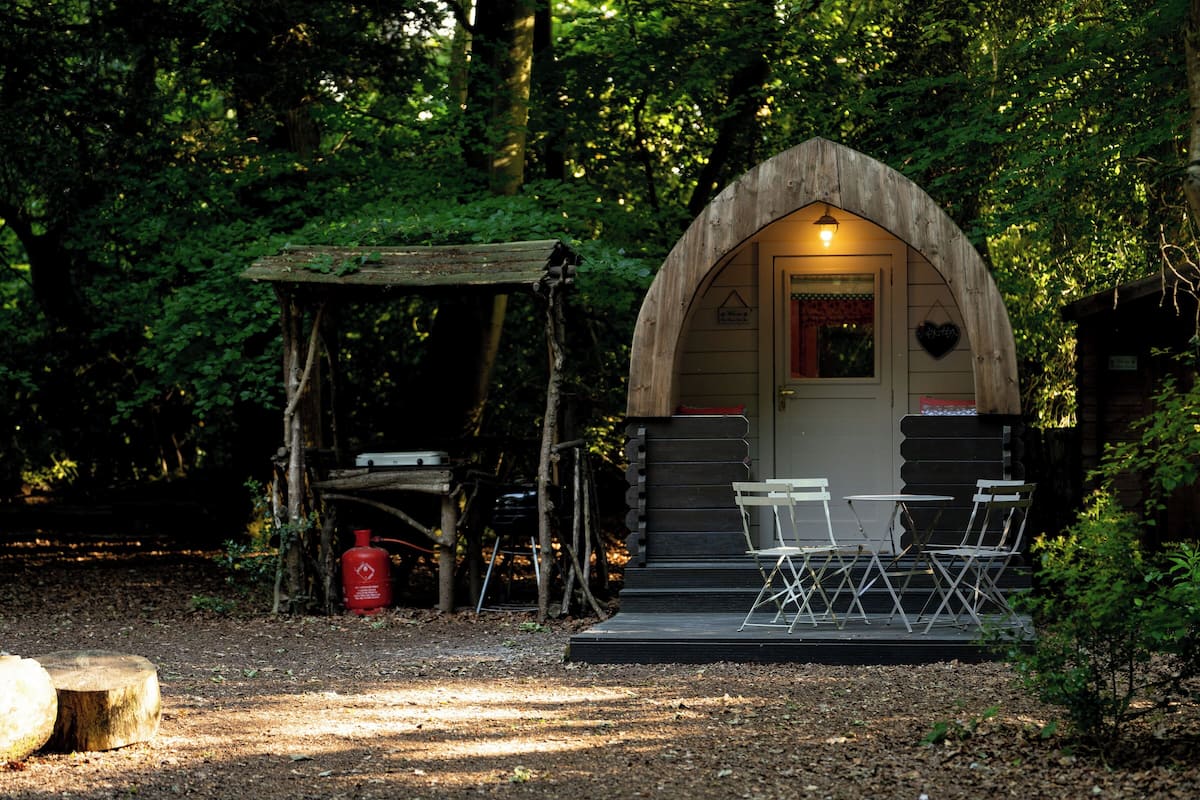 Design huisje | 1 slaapkamer, luxe beddengoed, individueel gedecoreerd