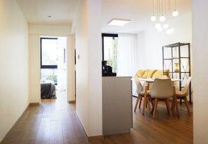 Apartment (1B) | Blackout drapes, iron/ironing board, free WiFi, bed sheets - Monroe Suites (Buenos Aires)